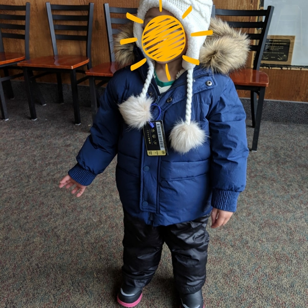Zara Kid's Down Feather Jacket - Picture 8 of 8
